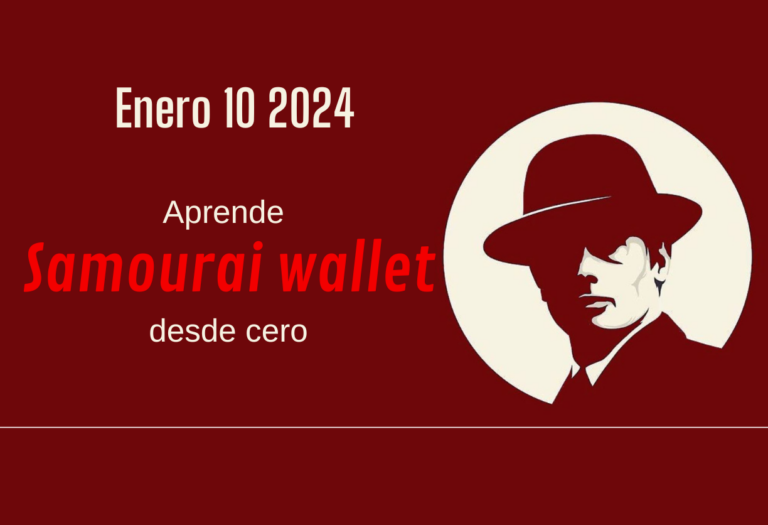 Workshop Samourai wallet